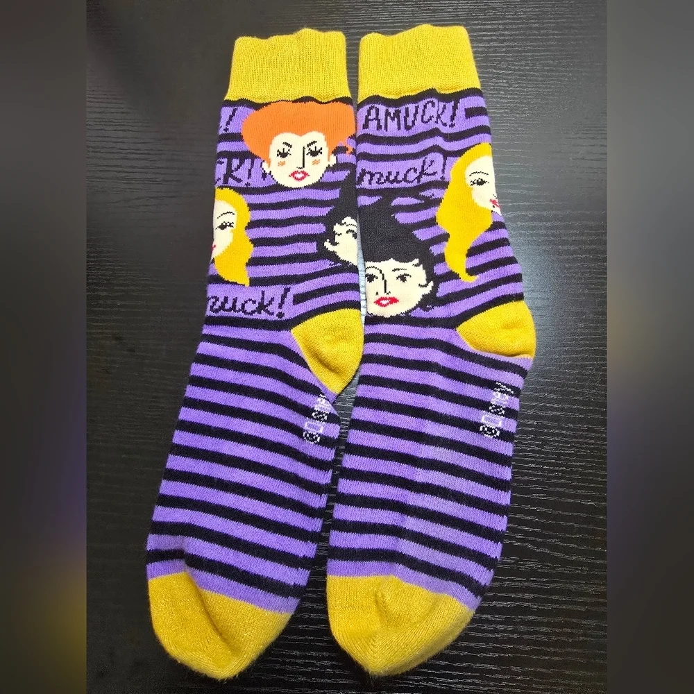 Hocus Pocus Novelty Crew Socks, Adult